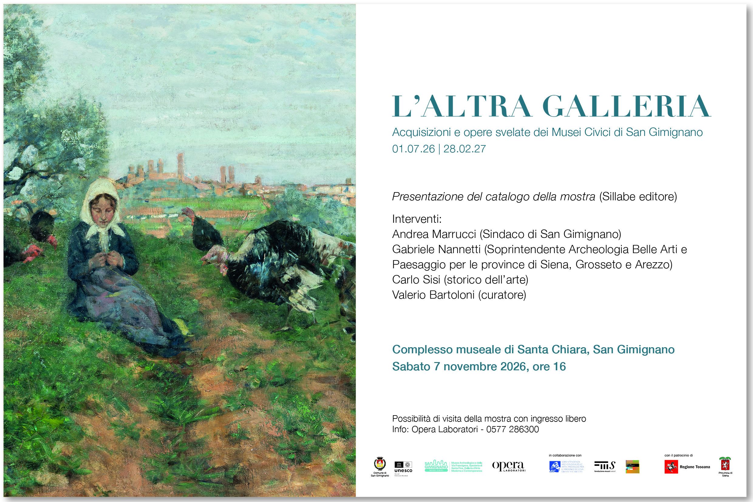 PRESENTAZIONE CATALOGO DELLA MOSTRA 